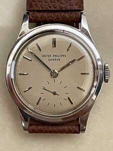 Patek Phillipe パテックフィリップ カラトラバ Ref.2451 SS ステンレススチール 1959年 アーカイブ付　アンティーク