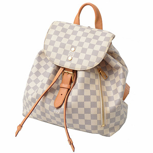 ルイヴィトン バッグ レディース スペロン バックパック リュックサック ダミエアズール Louis Vuitton N41578 中古