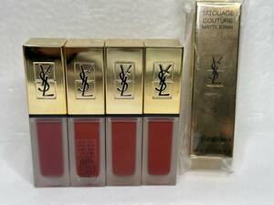 4300] 5点まとめ 内1点未使用 イヴサンローラン YVES SAINT LAURENT タトワージュ クチュール TATOUAGE COUTURE マットステイン #10,5 6ml