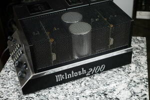 Mcintosh マッキントッシュ MC2100 パワーアンプ 取説・回路図付！ 調子の良いお品です！ 説明書付き！ 名機です！ モノアンプとしても！