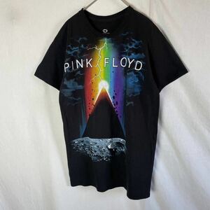 LIQUID BLUE 半袖プリントTシャツ　PINK FLOYD バンドTシャツ　古着　Sサイズ　ブラック