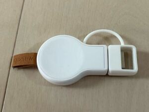 【美品】Apple Watch 充電器／USB-A ／マグネット式 ／持ち運び便利／ホワイト