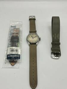 【IT7LKV9MEVJW】LONGINES ヘリテージ ミリタリーL2.819.4 49824088 オートマ メンズ腕時計 ME2907