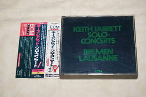 ●　KEITH JARRETT　キース・ジャレット　●　SOLO CONCERTS　ソロ・コンサート　２枚組　CD　【 POCJ-2008/9 】