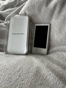 【ジャンク】iPod Nano 16GB MD480J/A シルバー（液晶色褪せあり）（操作可）