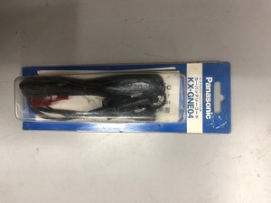 未使用 PANASONIC KX-GNE04 2m CAR BATTERY CORD for PORTABLE NAVIGATION SUSTEMポータブルナビゲーションシステム用カーバッテリーコード