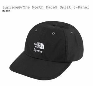 Supreme x The North Face Split 6-Panel Blackシュプリーム x ザ ノース フェイス スプリット 6パネル ブラック