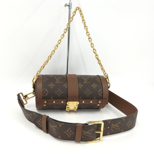 【中古】LOUIS VUITTON パピヨントランク 2WAY ショルダーバッグ モノグラム M57835