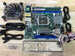 ★ASRoCK Rack LGA1150 USB3.0 ITXマザー サーバーボード E3C226D21 // 8GBメモリ付属 良品美品★