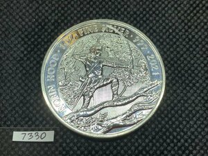 31.1グラム 2021年 (新品)イギリス 「ロビン・フッド」 純銀 1オンス 銀貨