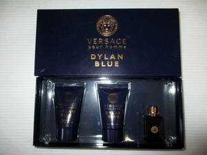 未使用★VERSACE　pour homme DYLAN BLUE ヴェルサーチェ ディランブルー DX ミニコフレ 　　 (3F ケ