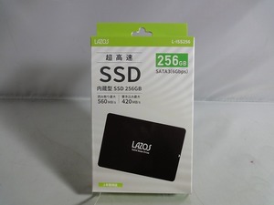 期間限定セール 【未使用】 リーダーメディアテクノ LAZOS 内蔵型SSD 256GB L-ISS256
