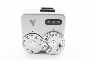 【超美品 動作確認済】Voigtlander VC Meter Silver Shoe Mount Light Meter 露出計 フォクトレンダー #0086