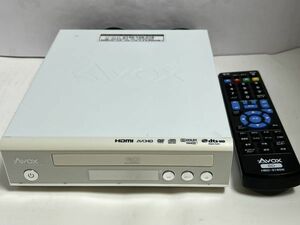 セントレードM.E. AVOX スモールサイズ ブルーレイディスクプレーヤー ホワイト HBD-0190W　動作品　状態良　リモコン付き