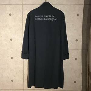 ONtheCORNER ITEM No.850/COMMEdesGARCONS HOMME コムデギャルソンオム オリジナルスタッフコート デカオム 83aw size:M PLUS プリュス