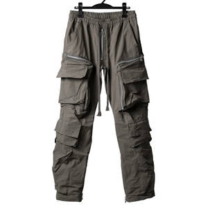 A.F ARTEFACT RADICAL-ZIP FIELD PANTS 定価45100円 エーエフアーティファクト 美品完売品 N/07 n07 Rick Owens JULIUS ユリウス