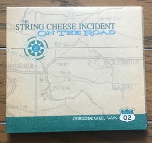 紙 381 / 紙ジャケ / 3枚組 / THE STRING CHEESE INCIDENT / ON THE ROAD / 最高のライブバンド / GEORGE, WA / MAY 25, 2002 / 美品