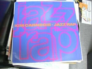 ●ＲＡＰ12”●KIM CARNEGIE/JAZZ RAP