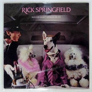 米 RICK SPRINGFIELD/SUCCESS HASN’T SPOILED ME YET/RCA AFL14125 LP