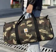 Carhartt カーハート ボストンバッグ ドラムバッグ 迷彩 迷彩柄