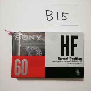 【未使用に近い】ソニー HF60 昭和 レトロ / 良品専科カセットテープ 管理15