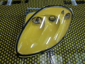新品!! FERRARI フェラーリ F360 モデナ チャレスト ヘッドライト左 ヘッドランプ左 黄色 管理番号（FKM-102）