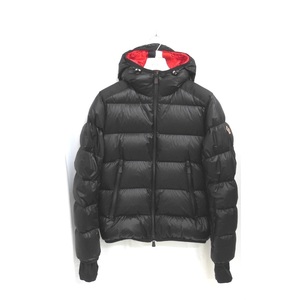 NA30571 モンクレール グルノーブル ダウンジャケット ヒンタートゥクス HINTERTUX ブラック×レッド系 #4 メンズ MONCLER GRENOBLE 中古