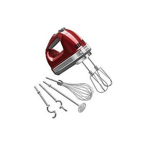 (中古品)キッチンエイド(Kitchen Aid) 9段階ハンドミキサー キャンディアップル KHM