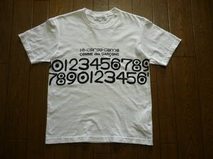 COMME des GARCONS　コムデギャルソン　10 Corso Como　半袖　Tシャツ　AD2001　アーカイブ　サイズM