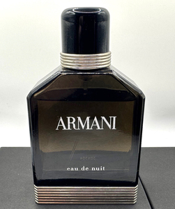 ★アルマーニ香水・Armani Eau De Nuit オード ニュイ プールオム Pour Homme EDT.100ml・展示USED/残約95%★約95ml・箱無