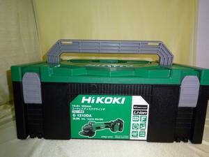 未使用品 HiKOKI/ハイコーキ G1210DA 2LSK 10.8V 100mm コードレスディスクグラインダ 純正バッテリー２個付 ブレーキ付