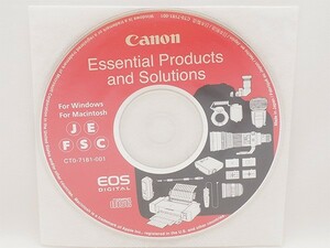 未開封 Canon Essential Products and Solutions EOS DIGITAL キャノン 管12704