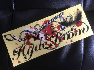 【送料無料即決】ライブ会場限定 Hyde Room クリアステッカー /シール/ HYDE / VAMPS / ラルク/ L