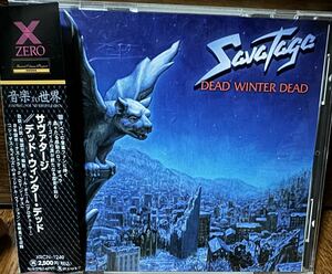 Savatage Dead Winter Dead 1995年プログレッシブメタル日本盤帯付きmetal church fates warning queensryche virgin steele