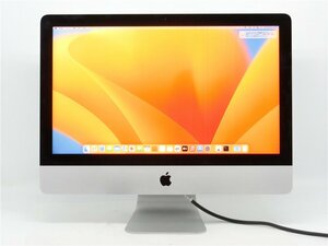 中古品　Apple iMac (Retina 4K, 21.5-inch, 2017) A1418 Core i5(7400)/3.0GHz RAM:8GB/HDD:1TB 　OS　Ventura13.3.1訳あり品