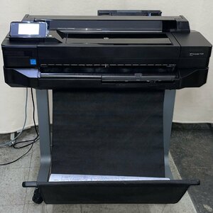 ★☆発送不可　引取り限定　hp T520 DesignJet A1対応大判カラーインクジェットプリンター/インク残50%前後/印刷枚数2,113枚程度☆★