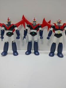 マジンガーZ とグレートマジンガー×2個　プラモデル　　素組　素人作品　