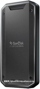 新品 SanDisk PRO-G40 4TB 外付け ポータブルSSD Thunderbolt 3/USB-C両対応 防塵 防水 耐衝撃 5年保証 SDPS31H-004T 国内正規代理店品