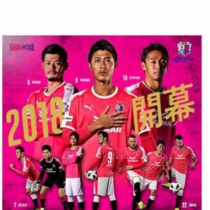 セレッソ大阪 スタジアム限定配布ステッカー 2018Jリーグ開幕戦 対横浜F・マリノス