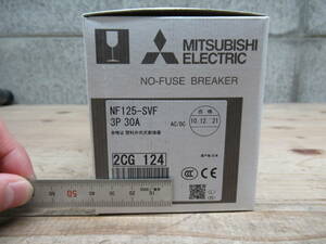 未使用 新品 三菱電機 MITSUBISHI ブレーカ NF125-SVF 3P 30A 管理5MS1115G15