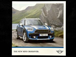 【希少/カタログ】ミニ クロスオーバー/BMW MINI CROSSOVER F60登場時プレカタログ 2016年11月