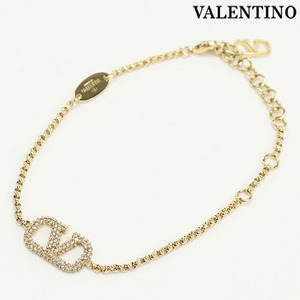 中古 ヴァレンティノ ブレスレット レディース ブランド VALENTINO Vロゴ シグネチャー 4W2J0F84CW MH5 アクセサリー