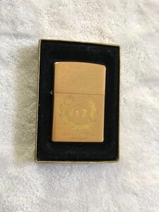 ZIPPO ジッポ アントニオ猪木 シリアルナンバー アンティーク オイルライター　62周年アニバーサリー　未使用品　2004年製 限定品