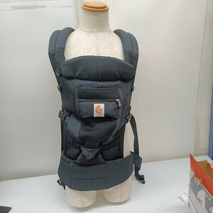 美品 エルゴベビー ergobaby アダプト 3ポジション ベビーキャリア 抱っこひも クールエアー