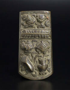 清 銅剣飾 中国 古美術