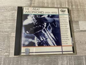 超希少！！入手困難！！JAZZ CD『THE GREAT SAXPHONES』ジーンアモンズ/ジョニーグリフィン/ジェームスムーディー/P デイヴグルージン 14曲