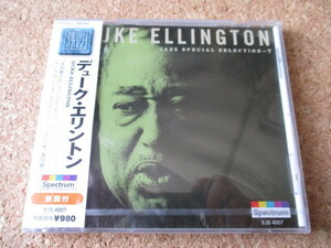 Duke Ellington/特選Jazz デューク・エリントン 大傑作大名盤♪究極濃厚ベスト♪国内盤 帯有り♪廃盤♪新品未開封♪ビック・バンド・ジャズ