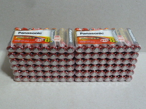 (05) パナソニック　アルカリ乾電池　単4形96本
