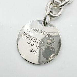 【極美品】1円スタート　ティファニー TIFFANY Co ブレスレット リターントゥ オーバルタグ　925刻印