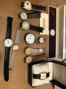 腕時計 Pierre Lannier, Emerich Meerson Paris, Montres Tobin, Nicole Paris, Orlon 17 Jewels, Mido Swiss Mad, Guess, 懐中時計